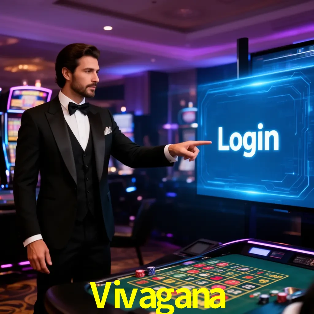 Vivagana Login - OTP, cuenta y soporte Pantalla Vivagana Login con OTP, contraseña, cuenta segura y soporte móvil